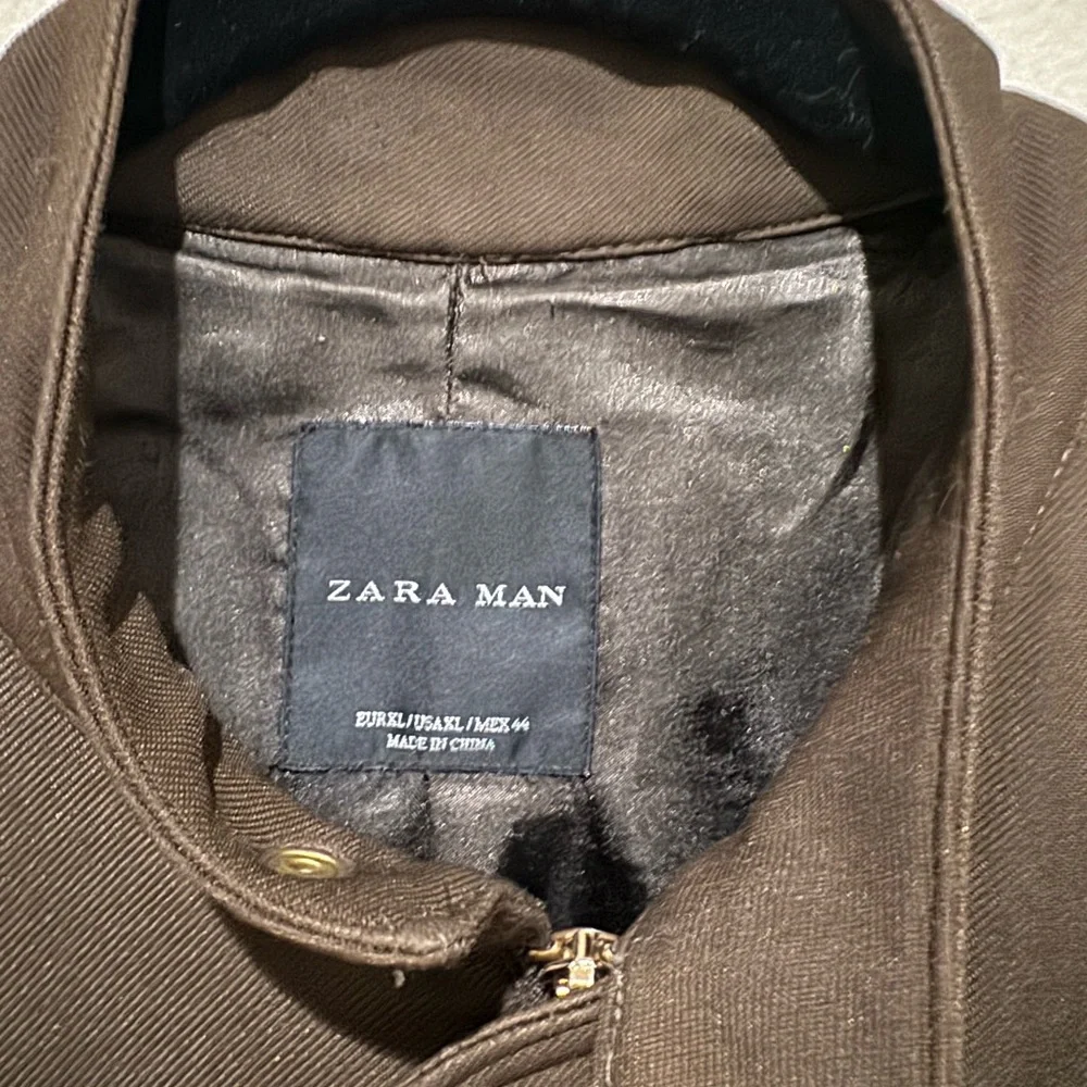 Men's Dark Olive Jacket - Picture 3 of 5